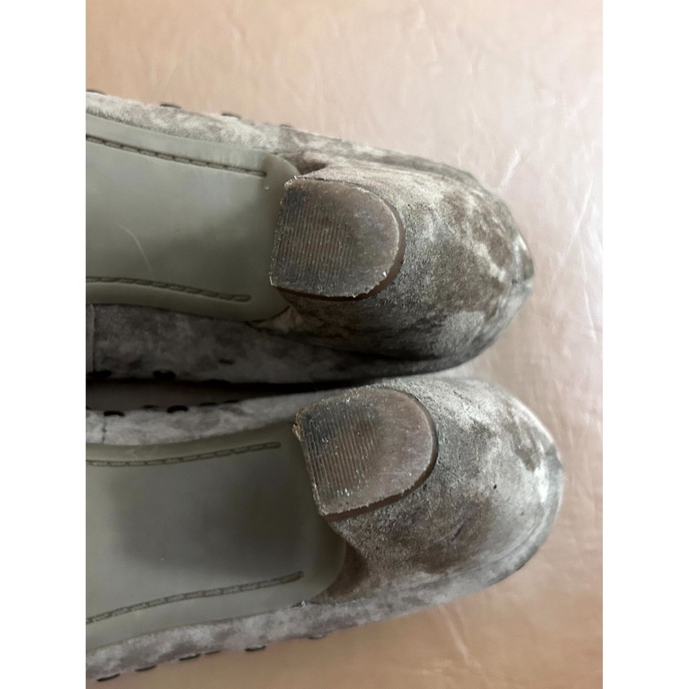 Kenneth Cole Reaction Womens Leather Upper Wedge Studs 7.5M Mid Heel Punk - Picture 8 of 11